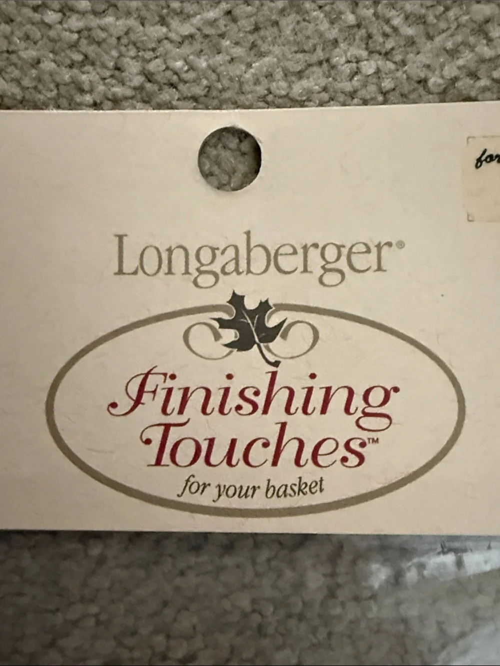 NEW Longaberger Fabric Liner For Your Dresden Basket Fold Over Floral